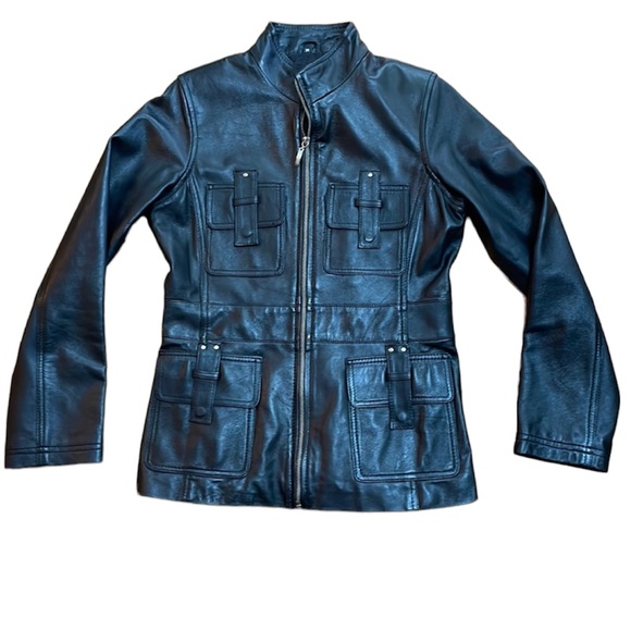 Aviatrix Leather Jacket Size:M - Picture 1 of 8